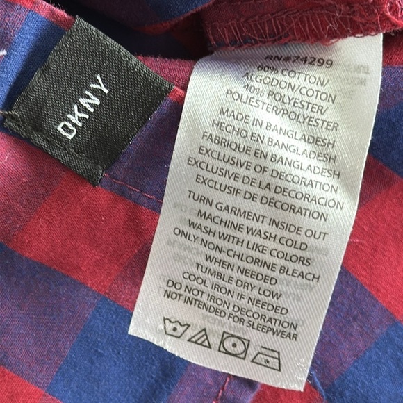 4T b’gosh jeans, DNKY but not plaid, short sleeve boys shirt - Picture 5 of 11